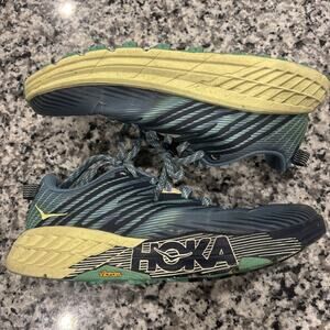 HOKA Speedgoat Trail Running Shoes Blue Women’s 7.5 / Men’s 7 Vibram